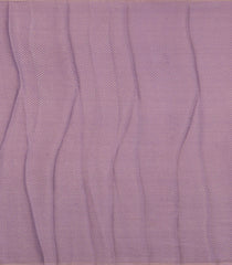 Lavender Printed Mysore Silk Saree With Floral Motifs-MS3299