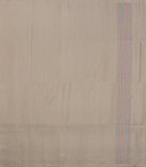 Taupe Handloom Soft Silk Saree With Meena Floral Motifs-SO4566