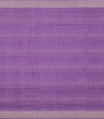 Mauve Printed Synthetic Dola Silk Saree With Zari Stripes & Border-SY0309