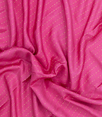 Pink Woven Mysore Silk Saree With Zari Motifs-MS3660