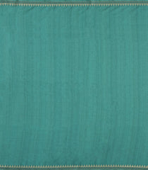 Green Printed Synthetic Tussar Silk Saree With Contrast Border-SY0145