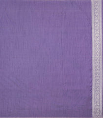 Lavender Woven Art Dupion Saree With Floral Zari Motifs-BL5970