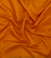 Mustard Woven Blended Art Chanderi Saree With Zari Border-SY0095