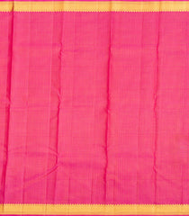 Pink Handloom Kanchipuram Silk Saree With Zari Checks & Buttas-KA15905