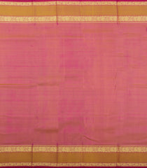 Purple Handloom Kanchipuram Silk Saree With Gandaberunda Buttas-KA15665