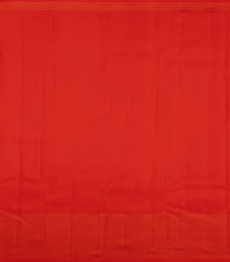 Red Handloom Kanchipuram Silk Saree With Temple Border-KA15058-Red