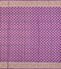 Lavender Woven Dupion Silk Saree With Meena Borders-DS0582