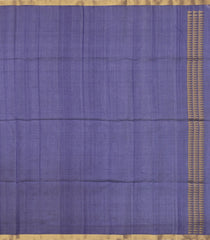 Lilac Woven Kora Soft Silk Saree With Dotted Stripes-SO4743