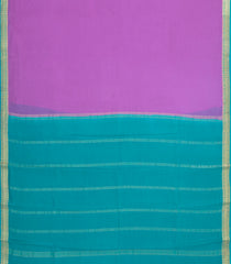 Lavender Woven Mysore Silk Saree With Contrast Border-MS3668
