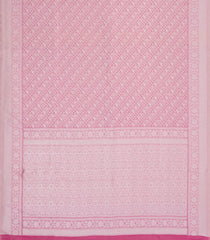 Pink Woven Art Dupion Saree With Floral Zari Motifs-BL5913
