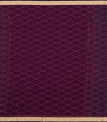 Cyan Woven Bengal Cotton Saree With Diamond Jaal-BG1904