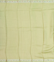 Cardamom Green Woven Tussar Silk Saree With Printed Floral Motifs-TU2921