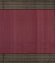 Maroon Handloom Silk Cotton Saree With Buttas-SC4319