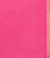 Dark & Dusty Peach Woven Blended Viscose Saree With Stripes & Bird Buttas-BL4985