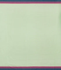 Mint Green Handloom Bengal Cotton Saree With Diamond Buttas-BG1791
