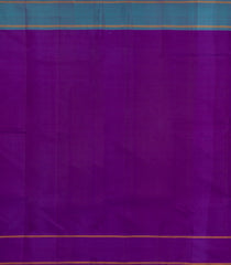 Lemon Yellow Handloom Korvai Kanchipuram Silk Saree With Ganga Jamuna Border-KA13936