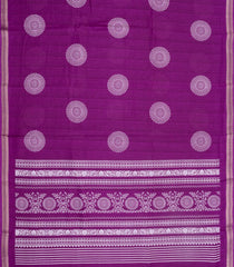 Mgenta Printed Synthetic Dola Silk Saree With Zari Border-SY0415
