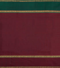 Light Green Handloom Kanchipuram Silk Saree With Ganga Jamuna Border-KA15234