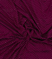 Burgundy Woven Synthetic Vichitra Saree With Stone Work -BL5435