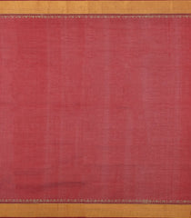 Sandal Handloom Silk Cotton Saree With Printed Floral Motifs-SC3931