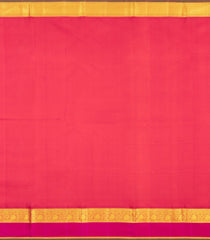 Lavender Handloom Korvai Kanchipuram Silk Saree With Zari Buttas-KA16684