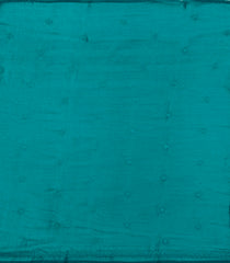Sea Green Synthetic Fendy Saree With Embroidered Border-BL5450