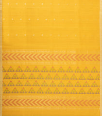 Mustard Handloom Soft Tussar Silk Saree With Zari Buttas-TU3799