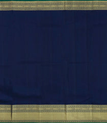 Aquamarine Handloom Korvai Kanchipuram Silk Saree With Buttas-KA15506