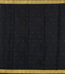 Purple Woven Mysore Silk Saree With Buttas & Contrast Border-MS3600