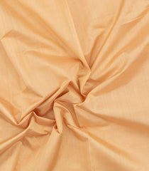 Sandal Handloom Silk Cotton Saree With Contrast Zari Border-SC4636