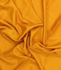Yellow Woven Mysore Silk Saree With Contrast Border-MS3731