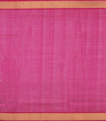 Black & Pink Handloom Silk Cotton Saree With Checks & Zari Border-SC4615