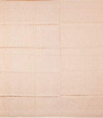 Taupe Handloom Banarasi Silk Saree With Floral Zari Motifs-BE1925