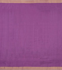 Lavender Handloom Uppada Silk Saree With Floral Vine Zari Motifs-UP0369
