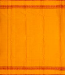 Red Handloom Korvai Kanchipuram Silk Saree With Silk Thread Work Border-KA13225
