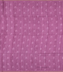 Indigo Printed Synthetic Tussar Silk Saree With Zari Border-SY0062