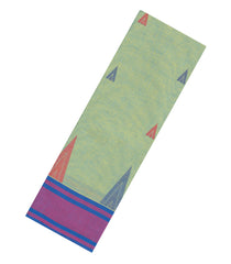 Aquamarine Woven Chettinad Cotton Saree With Buttas-CN1884