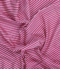 Pink Handloom Maheswari Silk Cotton Saree With Checks-SC4903