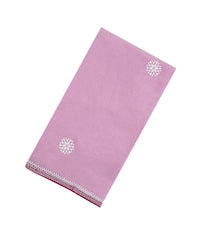 Lavender Synthetic Fendy Saree With Stone Border-BL5442