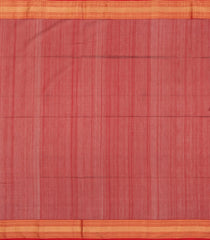 Dark Purple Handloom Maheswari Silk Cotton Saree With Buttas-SC4172