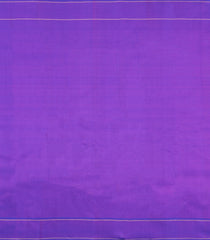 Bubblegum Pink Handloom Kanchipuram Silk Saree With Zari Stripes-KA15115