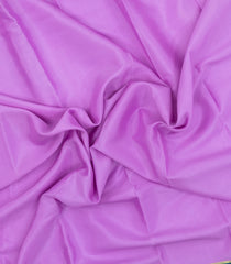 Lavender Woven Mysore Silk Saree With Contrast Zari Border-MS3590