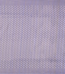 Lavender Printed Synthetic Tussar Silk Saree With Contrast Border-SY0140