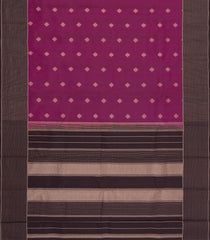 Magenta Handloom Soft Silk Saree With Kollam Buttas-SO4658