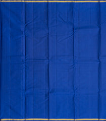 Blue Handloom Kanchipuram Silk Saree With Muniya Buttas-KA13382