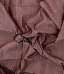 Dusty Peach Handloom Soft Silk Saree With Zari Stripes-SO4580