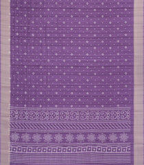 Lavender Woven Synthetics Dola Silk Saree With Zari Border-BL5269