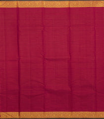 Crimson Handloom Kanchipuram Silk Saree With Checks & Buttas-KA14705