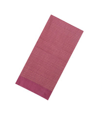 Dusty Pink Woven Tussar Silk Saree With Checks & Dotted Motifs-TU3576