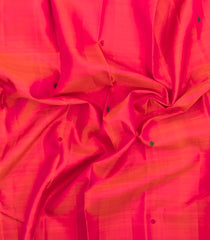 Pink Handloom Kanchipuram Silk Saree With Zari Buttas & Border-KA16179